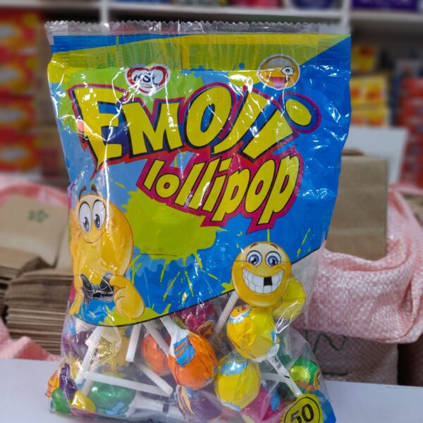 Emoji lollipops