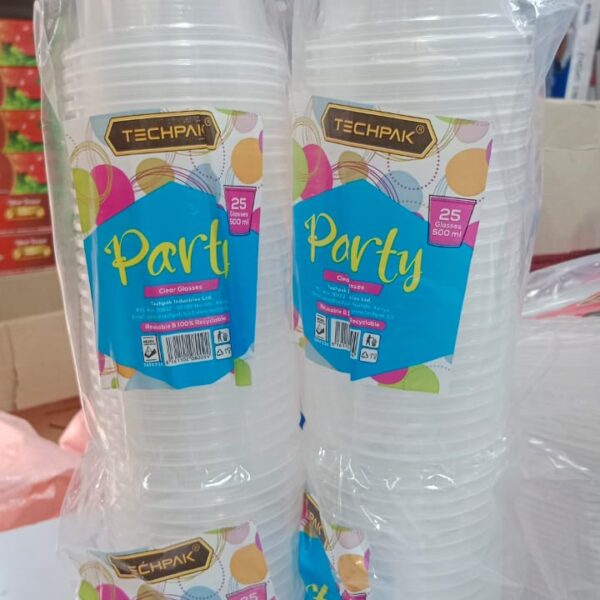 Party cups 500ml